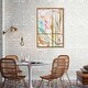 preview thumbnail 35 of 64, Bright Days, Pastel Bright Strokes Modern Gold Canvas Wall Art Print for Living Room
