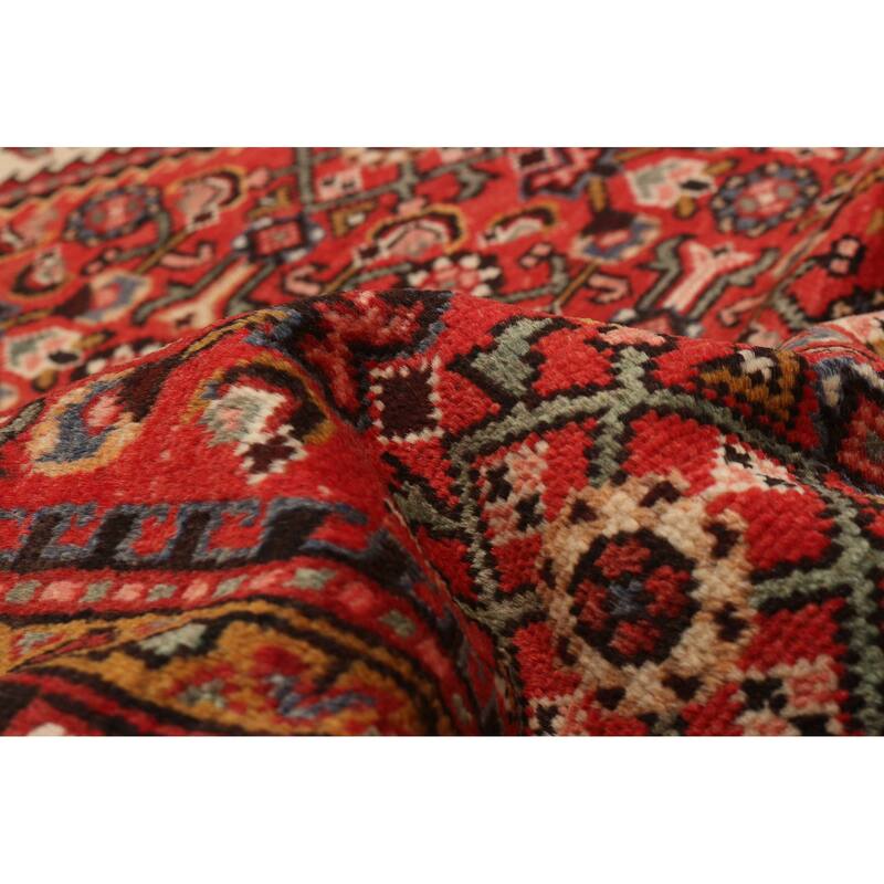 ECARPETGALLERY Hand-knotted Andelz Red Wool Rug - 5'2 x 10'6