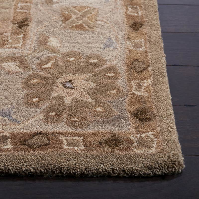 SAFAVIEH, Handmade Anatolia Patricie Traditional Oriental Hand-spun Wool Rug