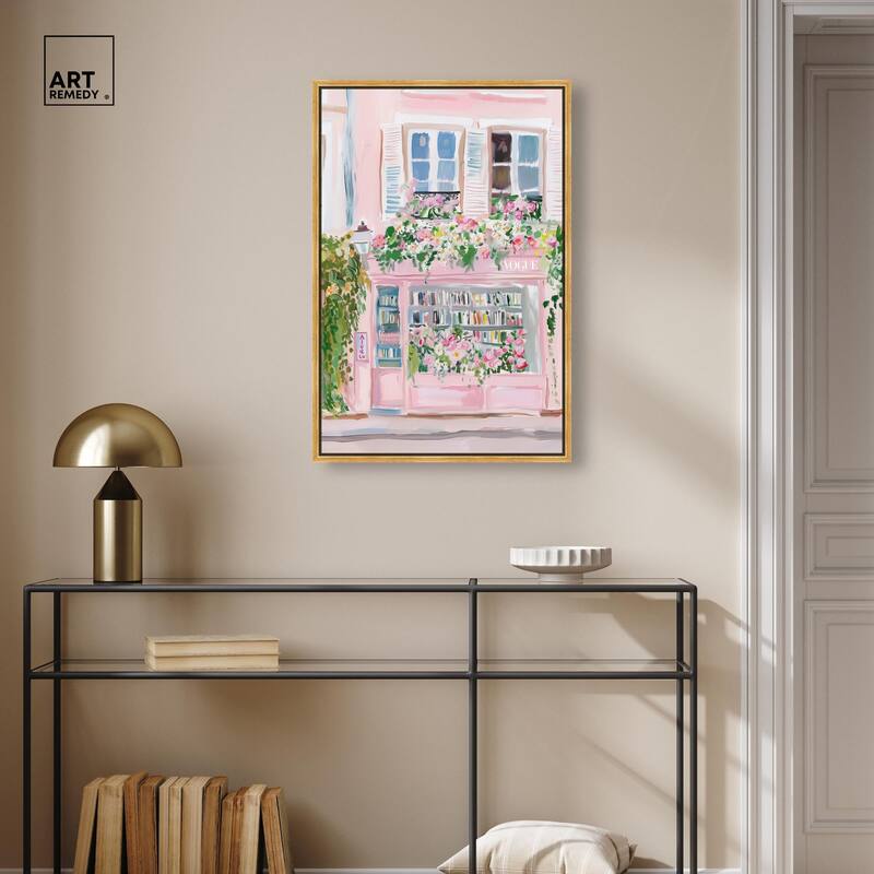 Little Magazine Store Canvas by Art Remedy