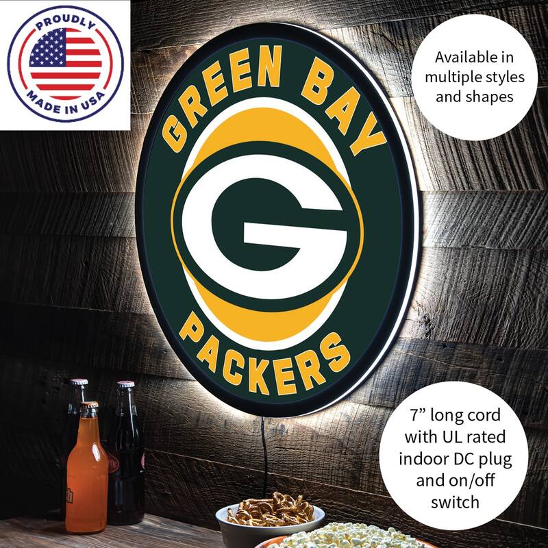 Green Bay Packers LED Lighted Sign