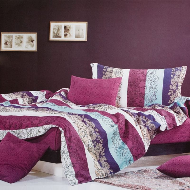 Bed bath and beyond purple sheets on sale