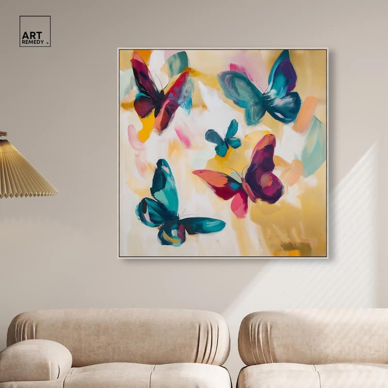Wings in Waltz I Canvas by Art Remedy