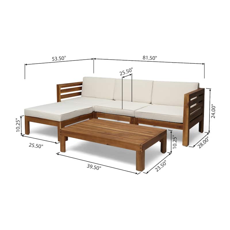 CAMBRIDGE L SHAPE SOFA SET, Beige
