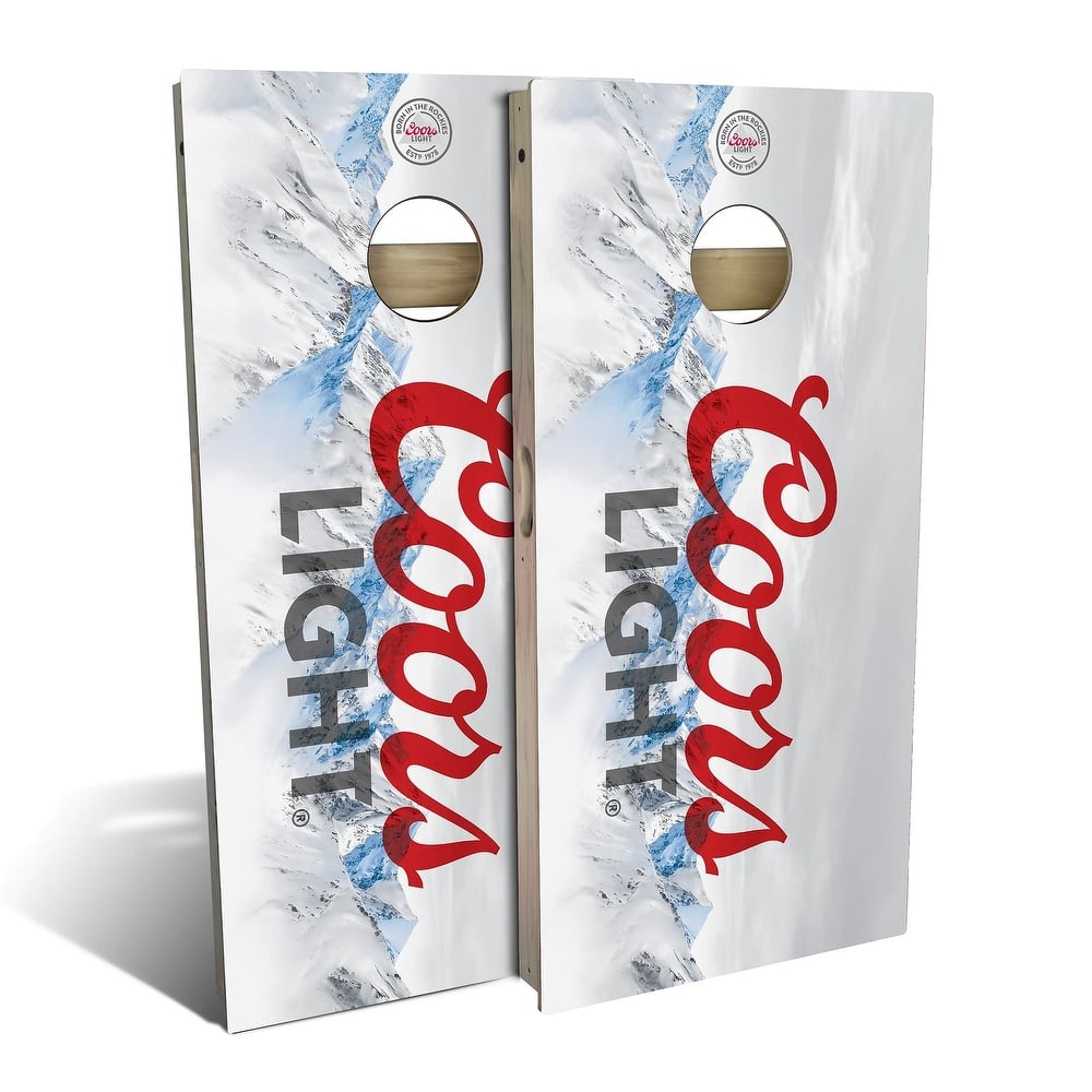 Coors Light Outdoor Cornhole Board Set