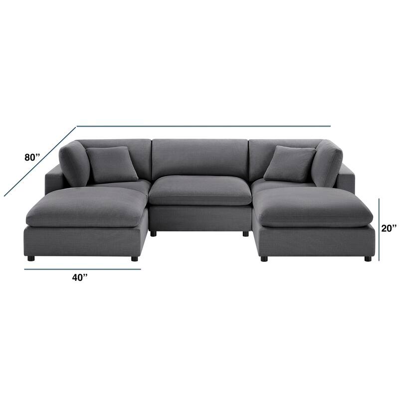 Cambrai Modular 5-Piece XL Chofa Sectional by Greyson Living
