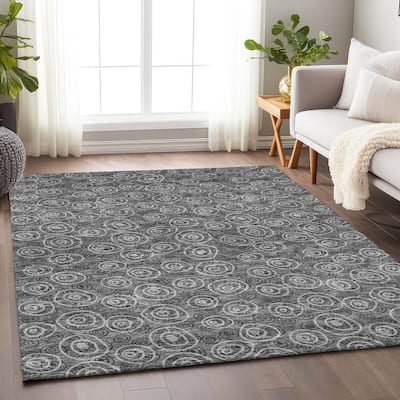 Premium Washable Super Soft Contemporary Zazzle Mayfield Rug