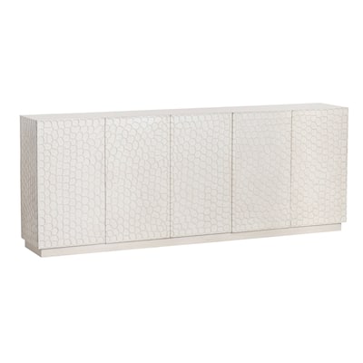 Mango Wood Five-Door Living Room Buffet Sideboard
