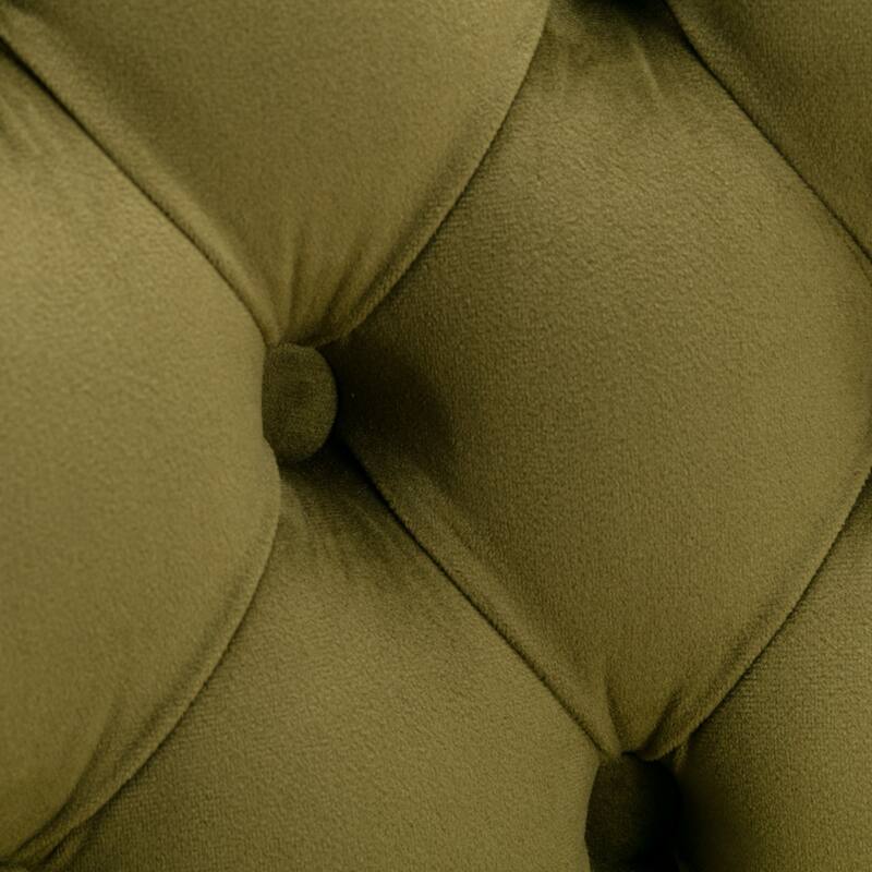 GDF Studio - Modern Upholstered Swivel Velvet Bar Stools with Adjustable Seat Height and Tufted Back (Set of 2)