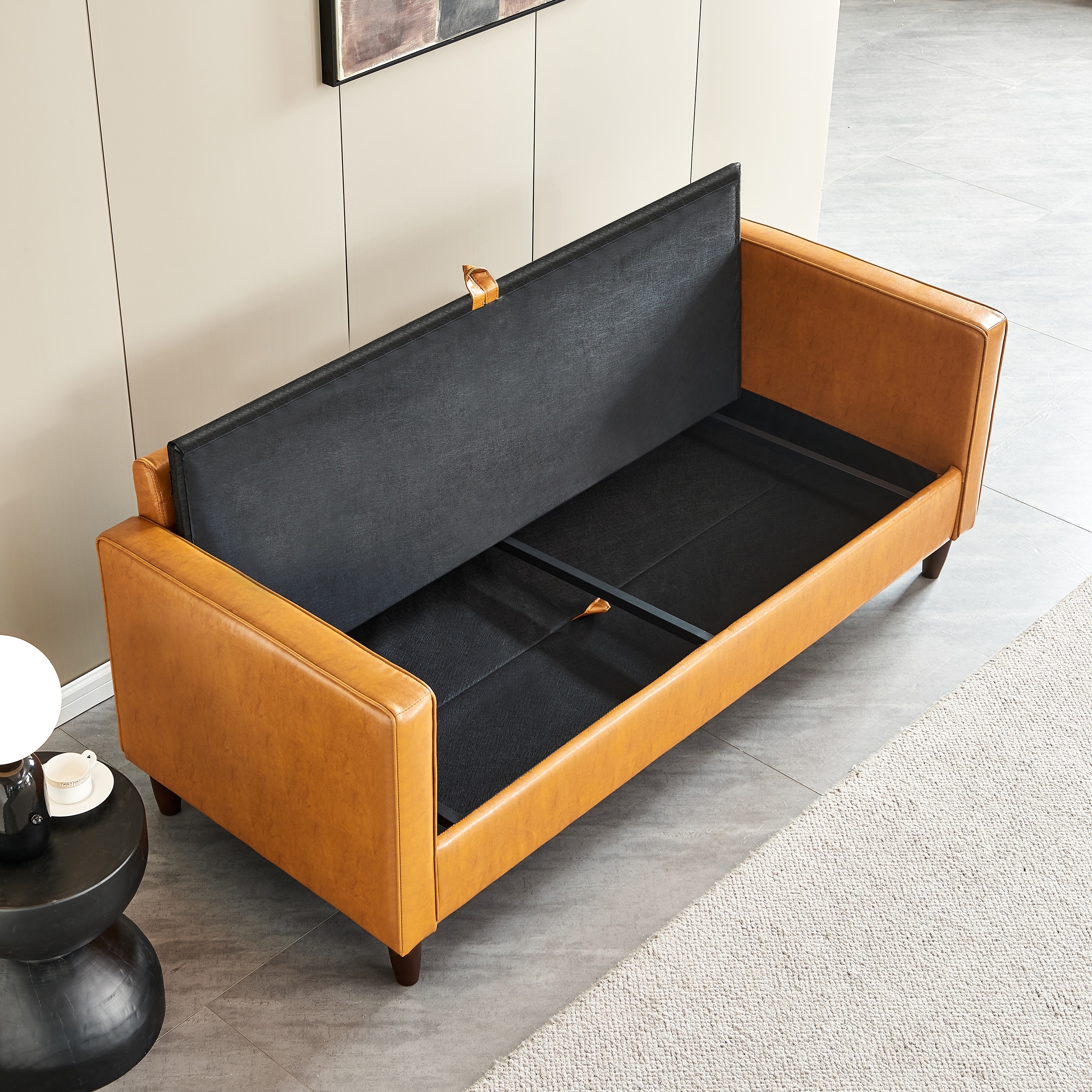 Amazon.com: CHITA Mid-Century Modern Sofa, Fabric Couch for