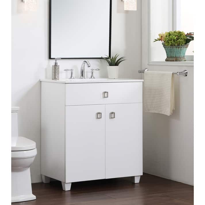 Modern 30" Single Bathroom Vanity Sink