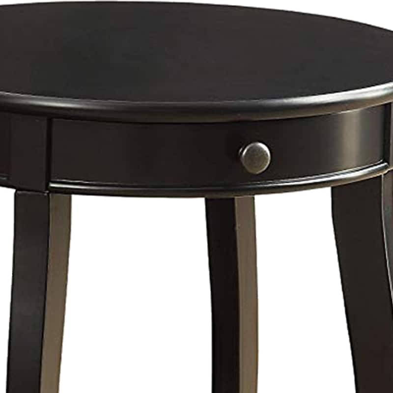 Alysa End Table, Black
