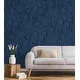 preview thumbnail 4 of 4, Fine Decor Dacre Dark Blue Floral Wallpaper