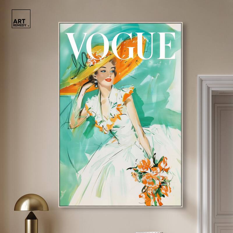 In the Summer Breeze Cover Canvas by Art Remedy