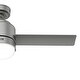 preview thumbnail 11 of 15, Hunter 44" Gilmour Outdoor Ceiling Fan with LED Light, Handheld Remote, Damp-Rated - Transitional, Contemporary