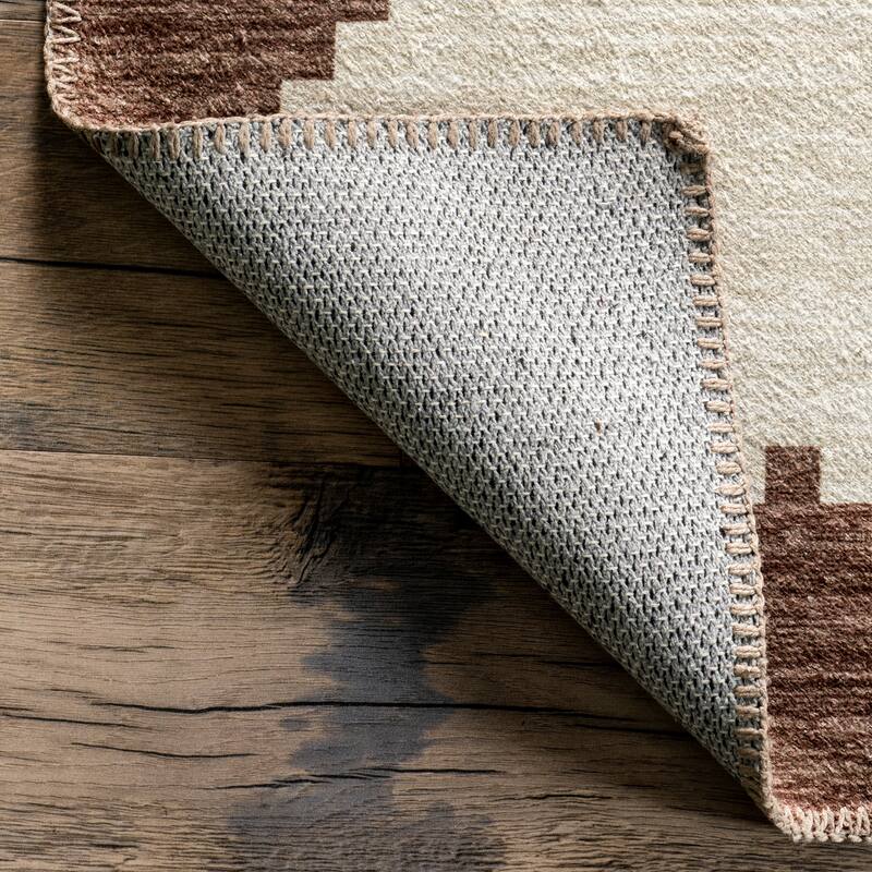 Nuloom Imelda SpinClean Aztec Machine Washable Area Rug