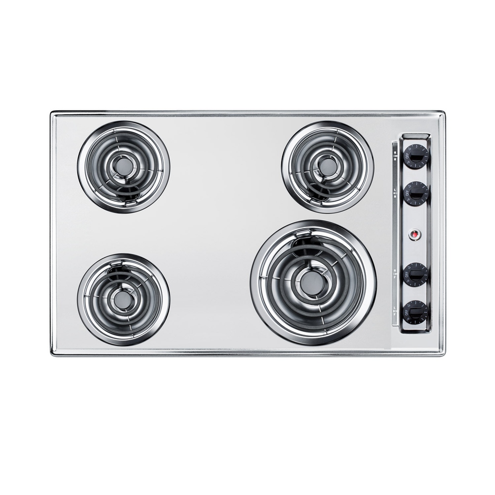 Summit 30 Inch Wide 4 Burner Electric Cooktop Bed Bath Beyond 27809159