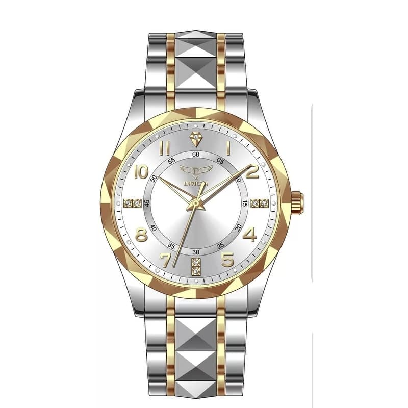 Invicta Men's 69023 Specialty Quartz PC21S Copper Dial Watch - White