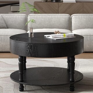 Coffee Table with Dual Storage for Living Room - Bed Bath & Beyond ...