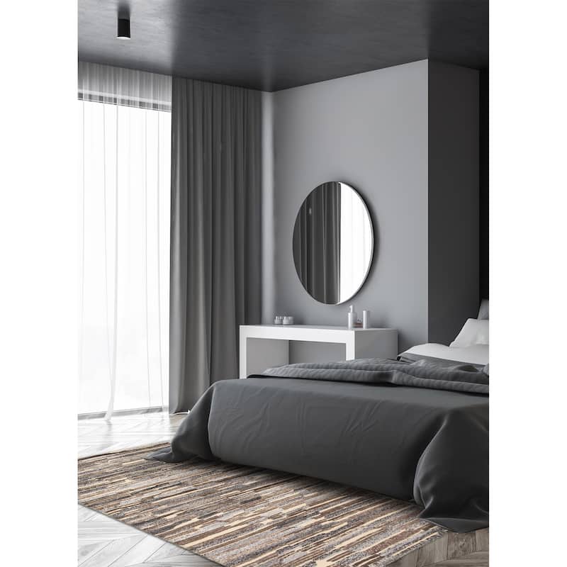 Tangier Brown Rug 4'11" x 7'10" - 4'11 x 7'10