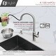 preview thumbnail 26 of 27, STYLISH Kitchen Sink Faucet Single Handle Pull Down Dual Mode in Stainless Steel