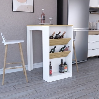 Small table with wine rack sales underneath