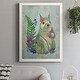 preview thumbnail 41 of 43, Fantastic Florals Squirrel-Premium Framed Canvas - Ready to Hang