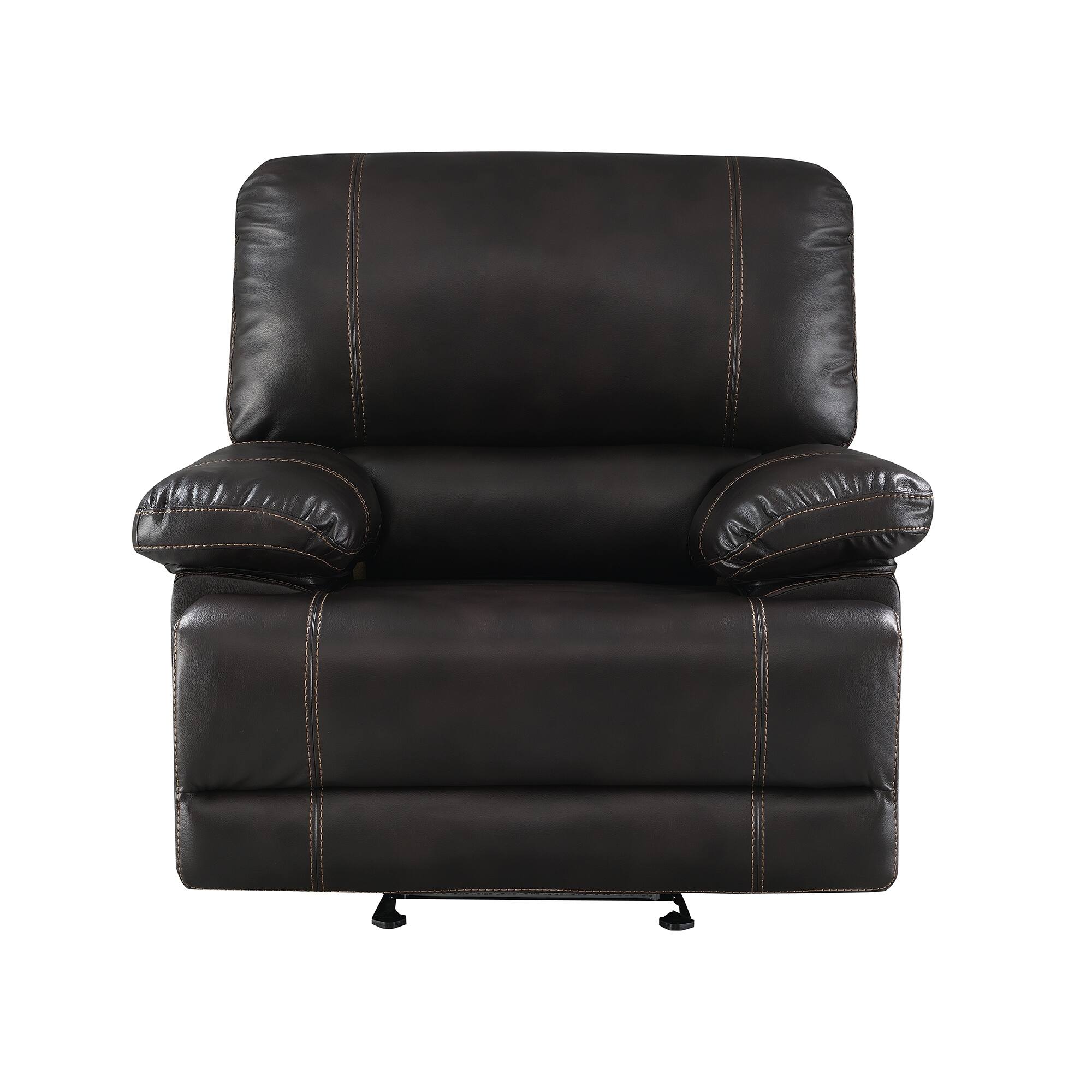 Recliner Chair Sofa Manual Reclining Home Seating Seats Movie Theater