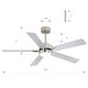 preview thumbnail 153 of 173, 42/48/52/56/62-IN LED Ceiling Fan with Light Kit and Remote(5/7-Blade)