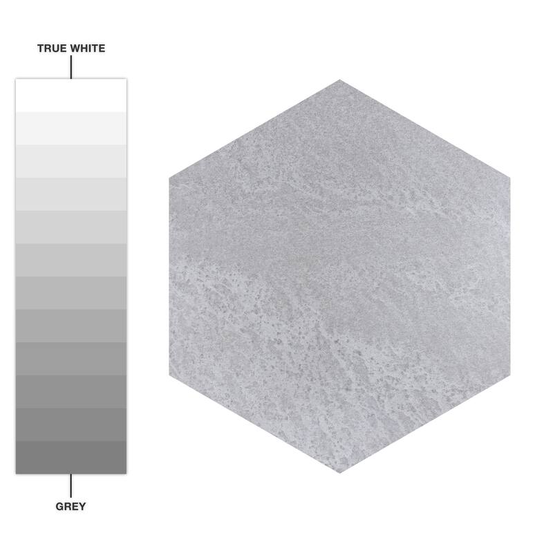 Merola Tile Nagpur Grand Hex Perla 19" x 22" Porcelain Floor and Wall Tile