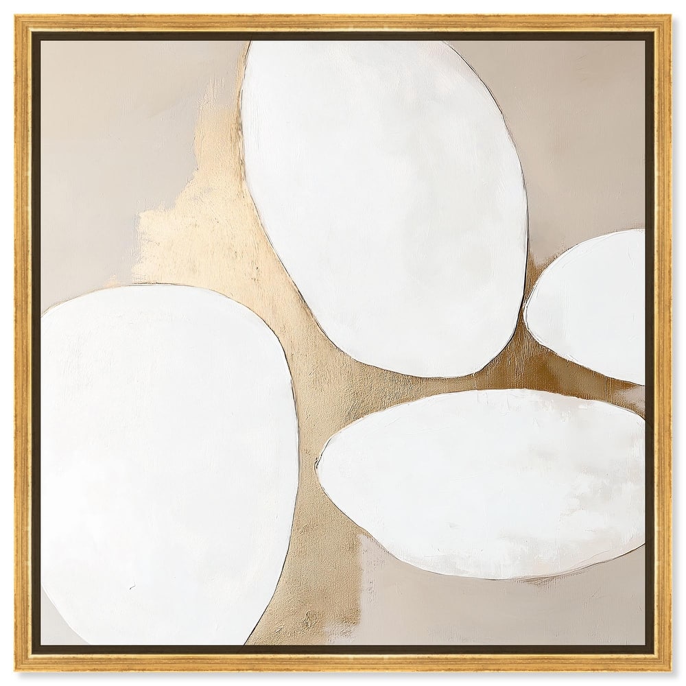 Stacked Stones III Canvas by Art Remedy