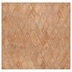 preview thumbnail 2 of 5, SAFAVIEH Handmade Natural Fiber Pirketta Farmhouse Trellis Jute Rug 6' Square - Natural - Square