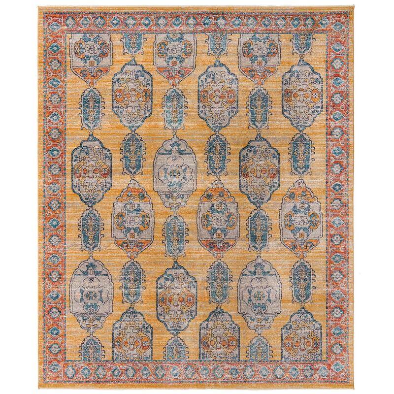 Traditional Nixa Collection Area Rug