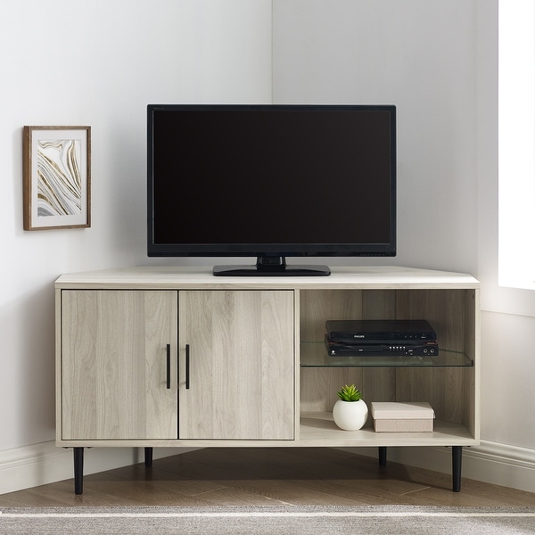 Carson Carrington Esbo 48-inch Corner TV Stand Console. Opens flyout.