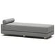 preview thumbnail 60 of 105, Jaxx Alon Daybed - Fold-Out Sleeper Chaise with Premium Memory Foam Queen-Size Mattress - Made in the USA