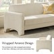 preview thumbnail 13 of 39, HULALA HOME Isai Modern Curved Velvet Sofa