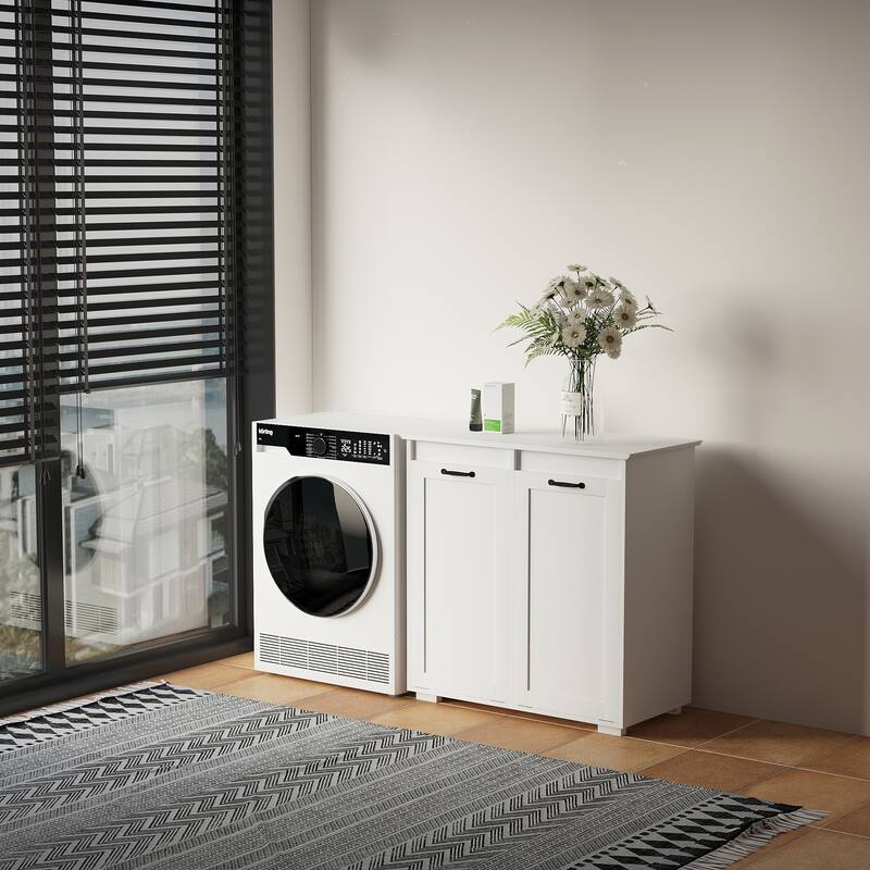 GDF Studio - Tata Modern Laundry Cabinet with Storage Doors
