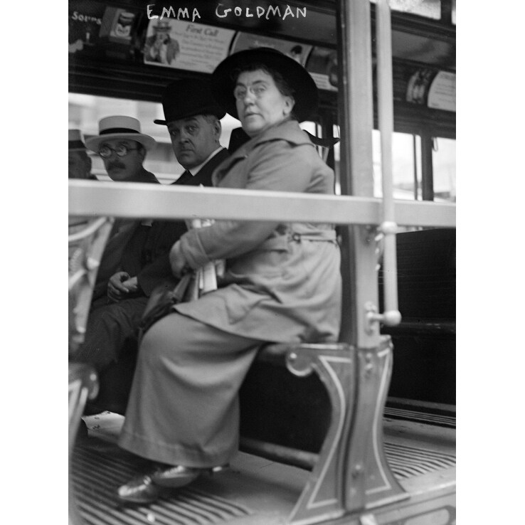 Shop Emma Goldman And Alexander Berkman On A Streetcar In San Francisco Anarchists And Radical Revolutionaries History Overstock 24388473