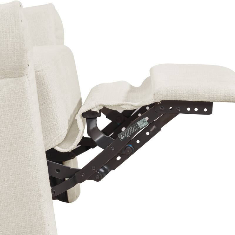 Heido 360 Degree Swivel Glider Manual Recliner Leisure Chair Set of 2