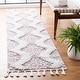 preview thumbnail 101 of 136, SAFAVIEH Moroccan Tassel Shag Iulieana Boho Tribal 2-inch Thick Rug