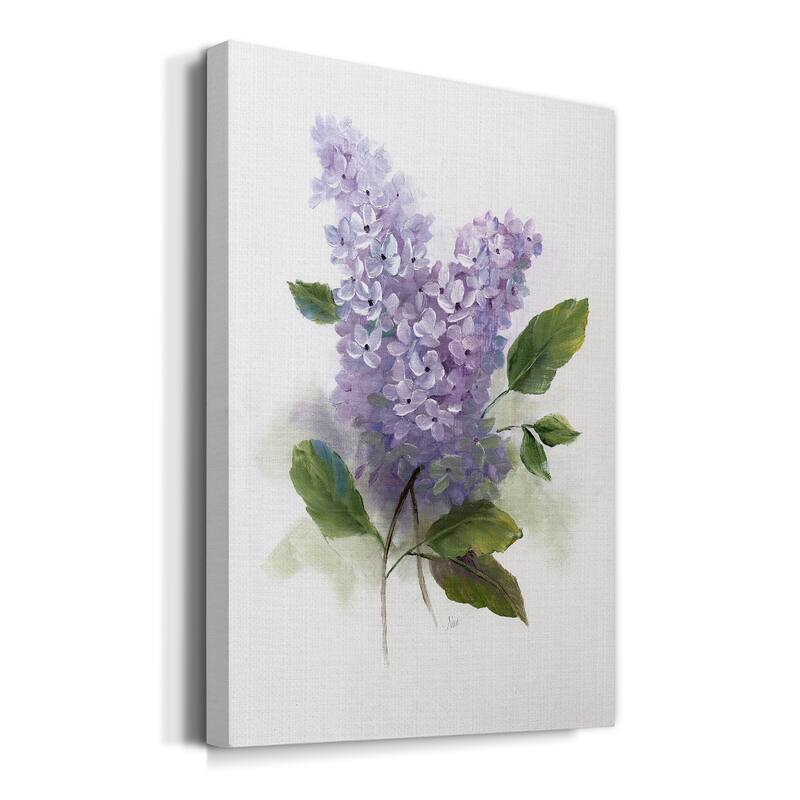 Lilac Romance II Premium Gallery Wrapped Canvas - Ready to Hang
