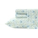 preview thumbnail 4 of 70, Laura Ashley Soft & Silky Sateen Printed Cotton Sheet Set Full - Rowena Blue