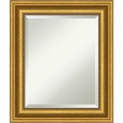 Beveled Wall Mirror - Parlor Gold Frame - Parlor Gold