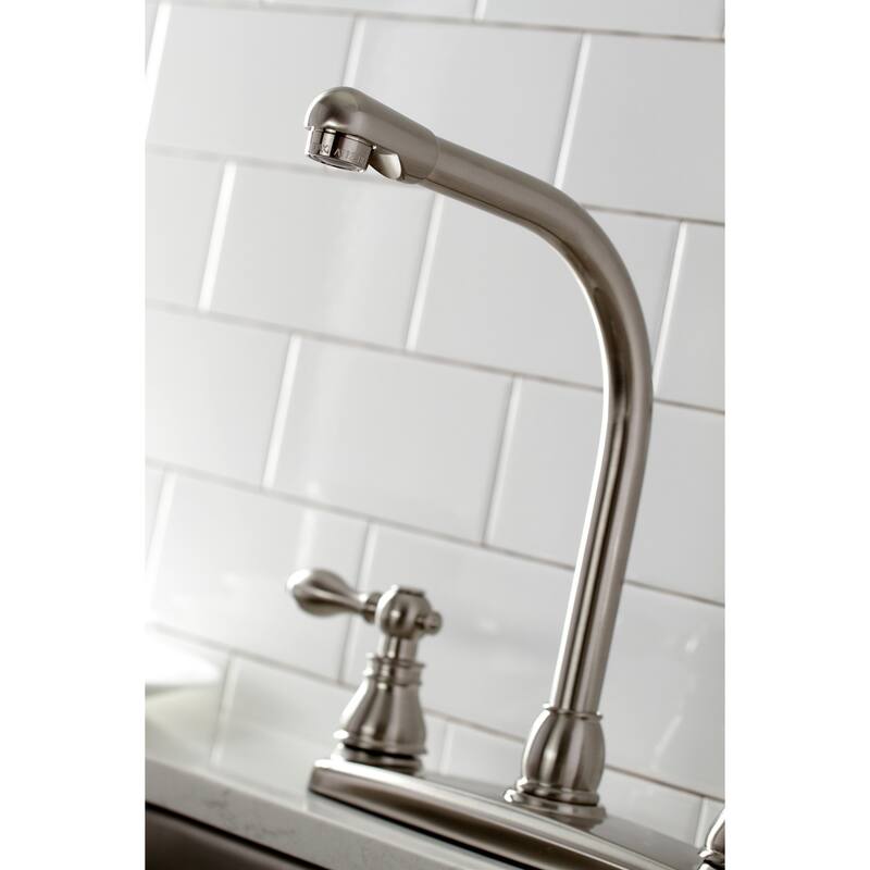 American Classic Centerset Kitchen Faucet with Side Sprayer