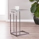 preview thumbnail 27 of 40, SEI Furniture Colbi Glass-Topped C-Table