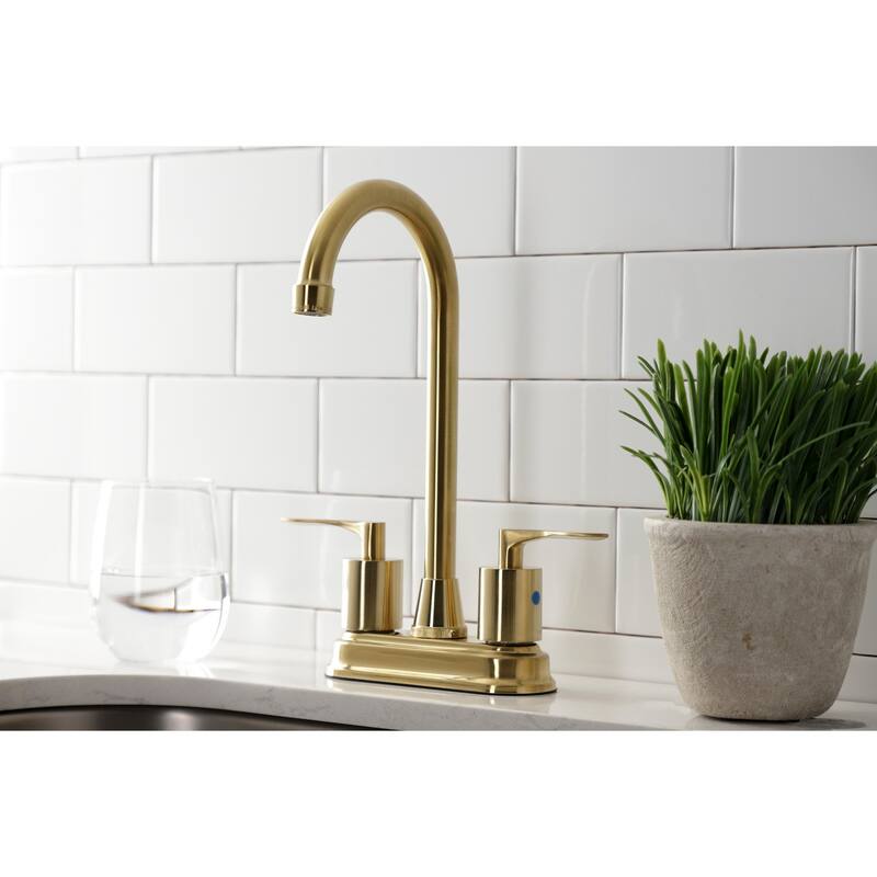 Kingston Brass Serena Centerset 4 in. Centerset Bar Faucet