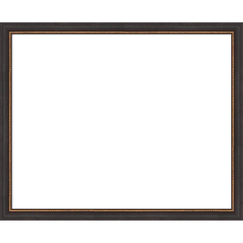 Amanti Art Ashton Black Framed Dry Erase Magnetic Board