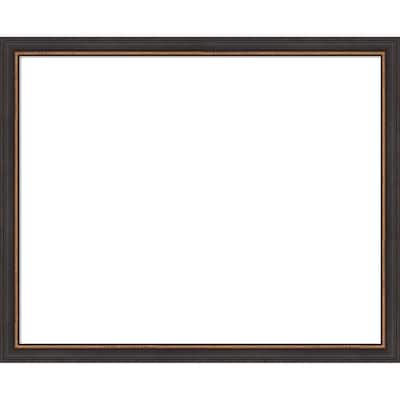 Amanti Art Ashton Black Framed Dry Erase Magnetic Board