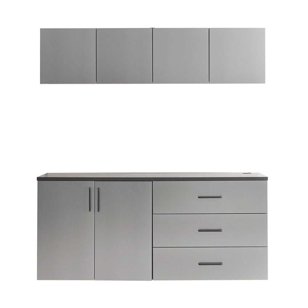 Astro Series 64 in. W x 79 in. H x 20 in. D Garage Cabinet Set C (5-Piece) - 19.69" D x 63" W x 78.74" H