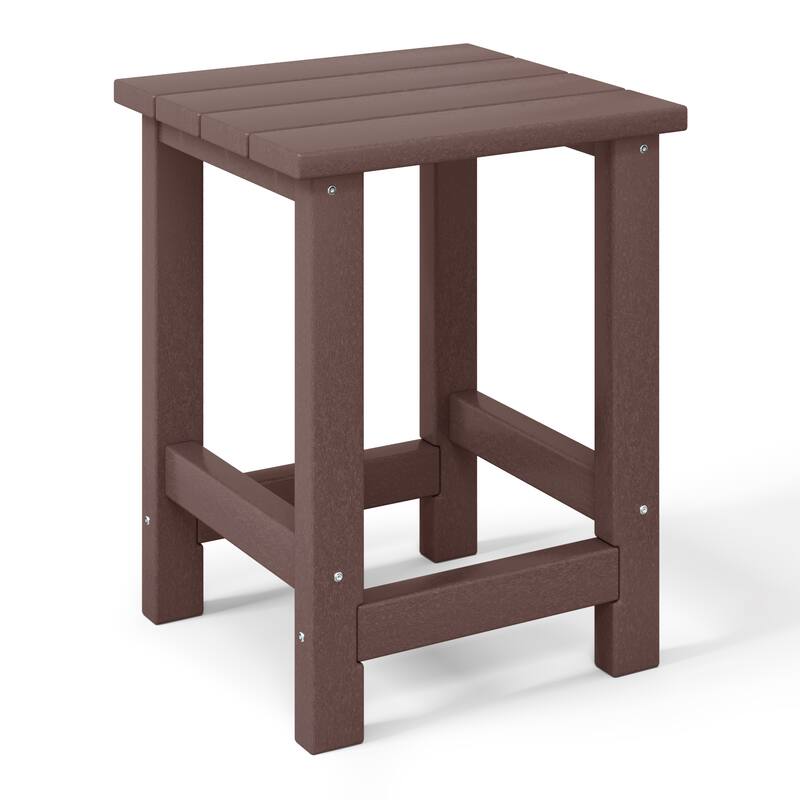 Laguna Kids Outdoor Poly Adirondack Chair With Side Table 3-Piece Set